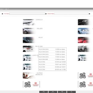 Toyota Oic Brazil 03.2026 Electronic Parts Catalog 2C5892B2Ca33D71Aa