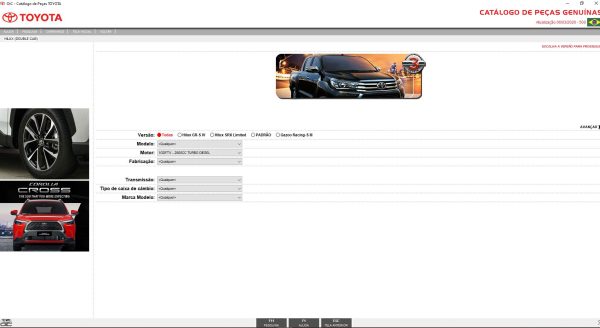 Toyota Oic Brazil 03.2026 Electronic Parts Catalog 5