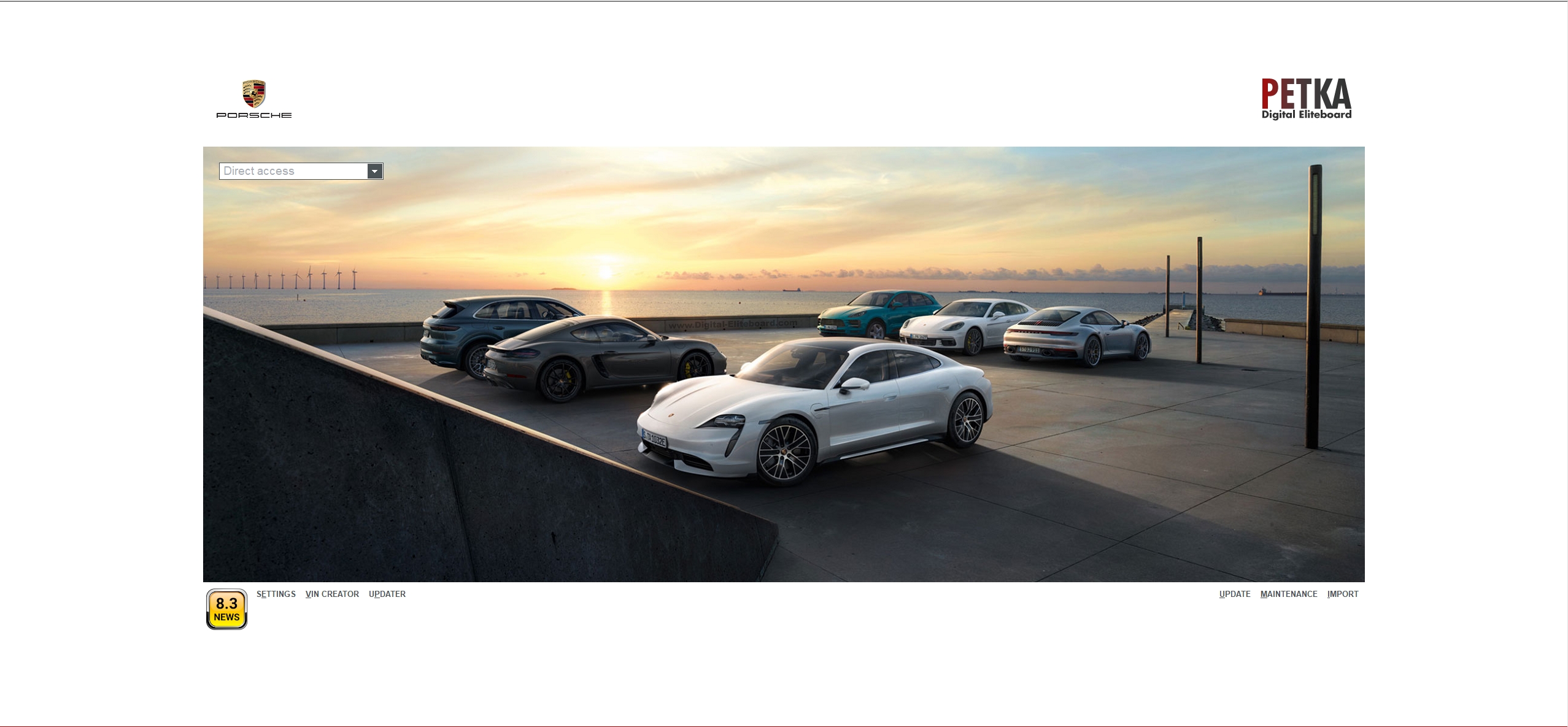 VMware Porsche EPC 8.3 02.2026 853 Spare Parts Catalog