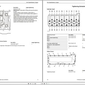 Volvo Penta Engines D9 Group 20 26 Workshop Manual 47703722 2020 2