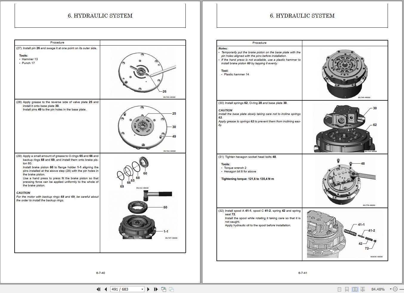 Yanmar Excavator ViO57 6A Service Manual MMB45ENMA00101 2