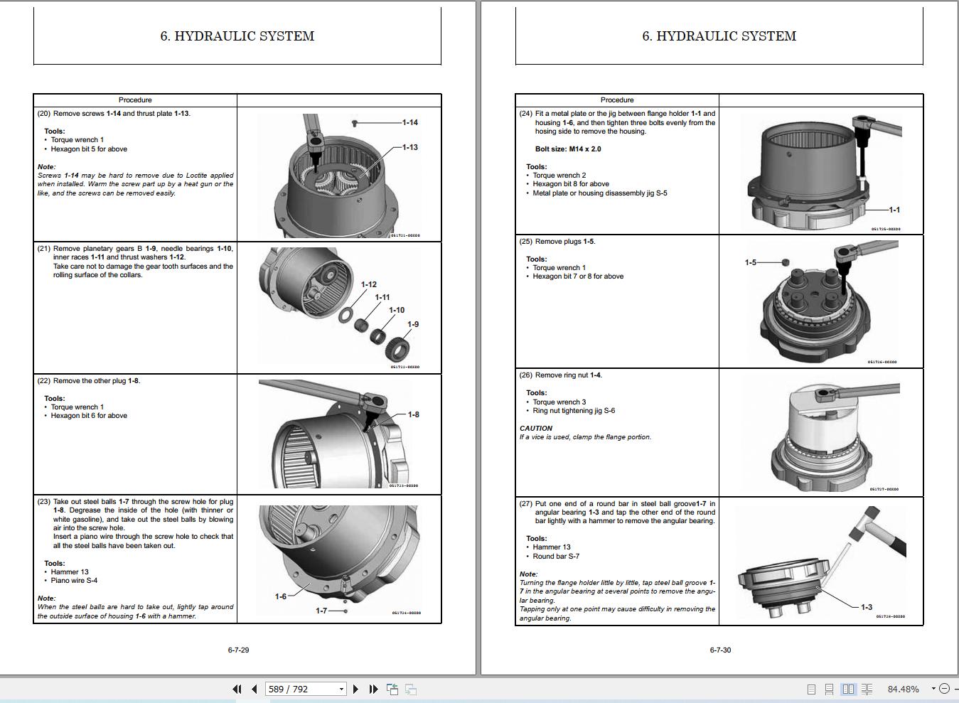 Yanmar Excavator ViO57 6B Service Manual MMB35ENMA00103 2