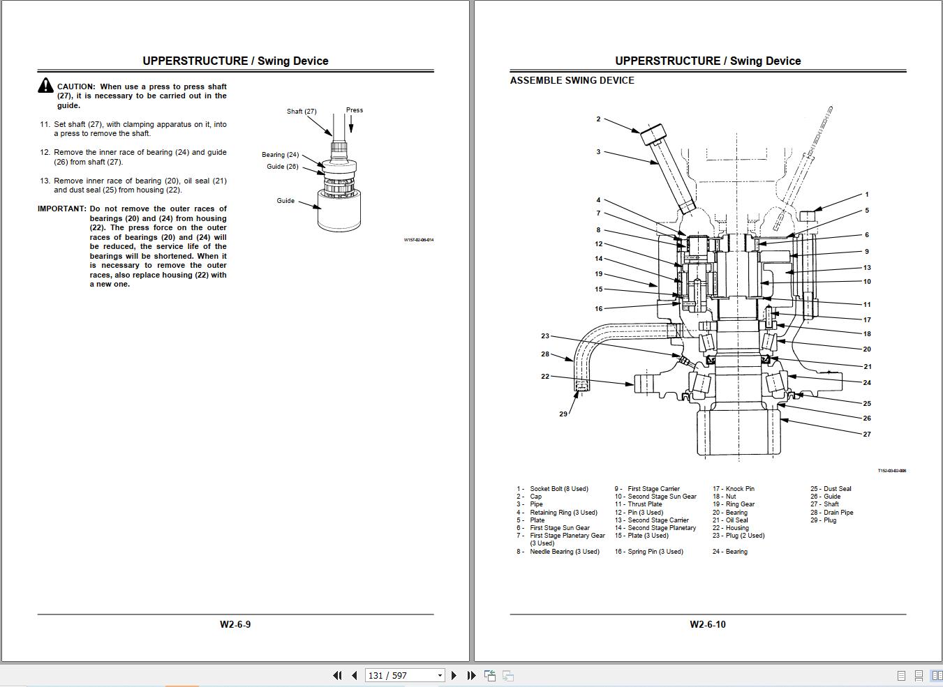 03 Hitachi Excavator EX75UR 5 EX75US 5 Workshop Manual 2