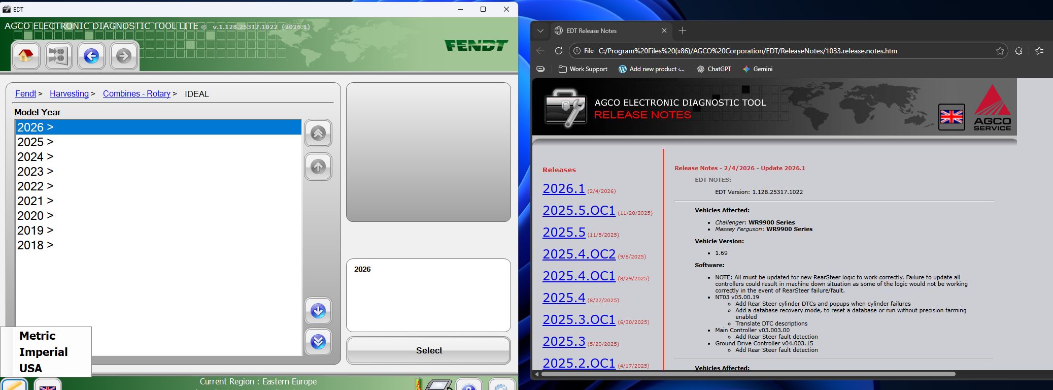AGCO EDT v1.128.25317.1022 02.2026 Diagnostic Program 10