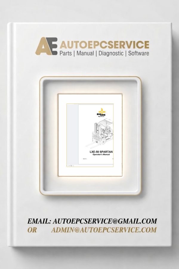 Big Joe Forklift 2026 Operation Service Manuals PDF 716MB 2 download