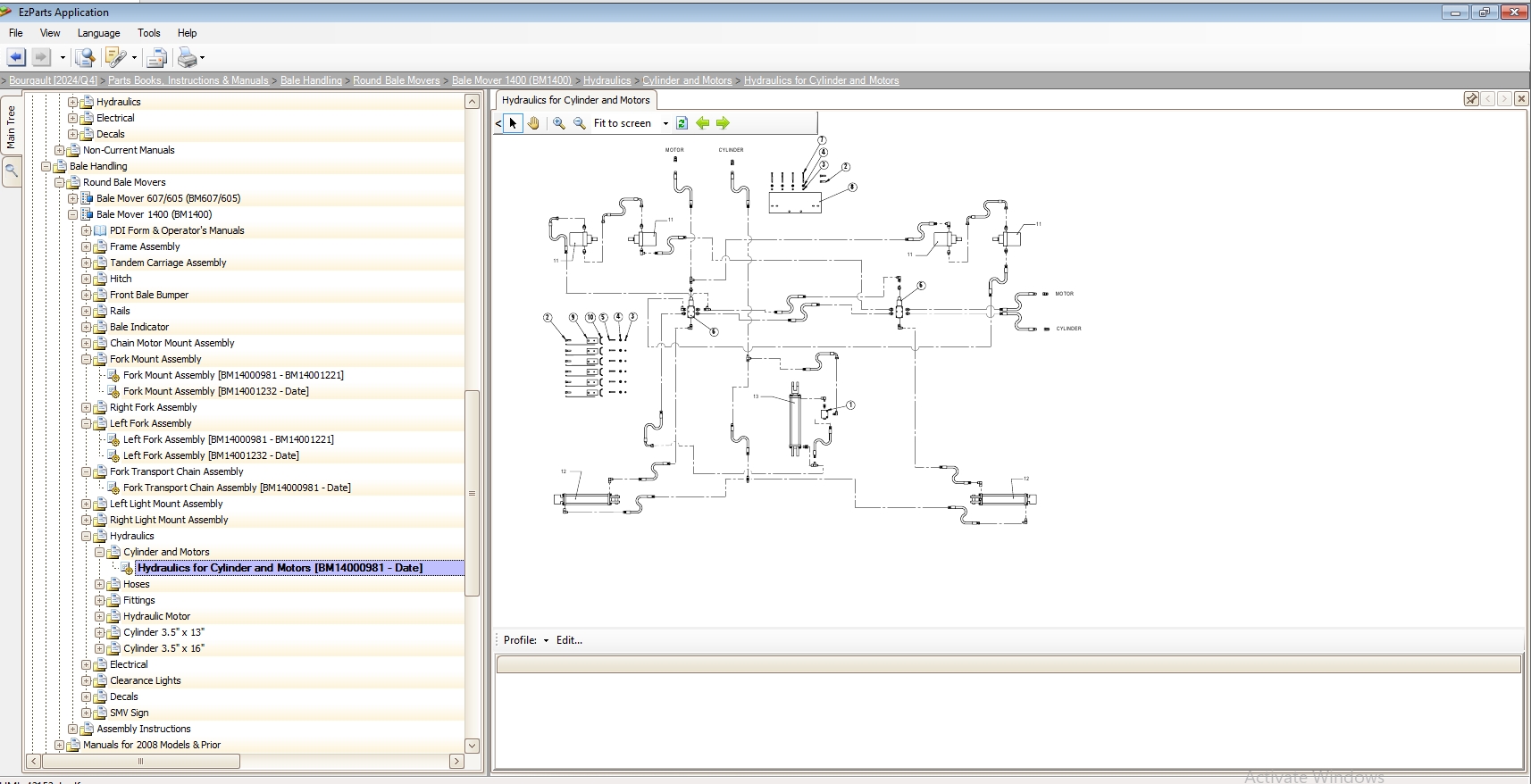 Bourgault 2024 Q4 Parts Book Instructions Documentation VMware 1