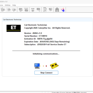 CAT ET 2026A Remote Installation 1