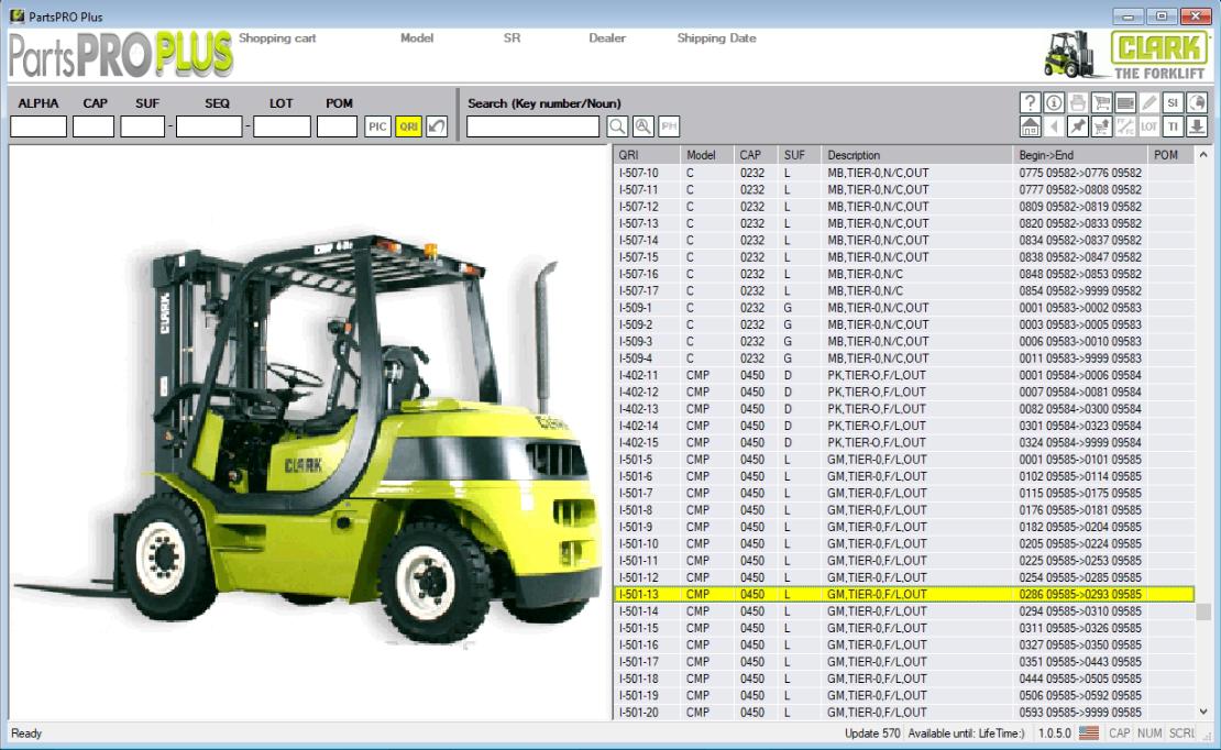 Clark ForkLift Parts Pro Plus EPC v570 04.2026 Spare Parts Catalog 4