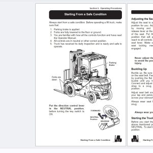 Clark Forklift 2025 Operators Manual PDF 2.37GB (4)