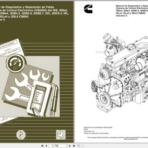 Cummins Engine ISB to QSL9 CM850 Troubleshooting Repair Manual 4018058 2025 VOL5 ES (1)