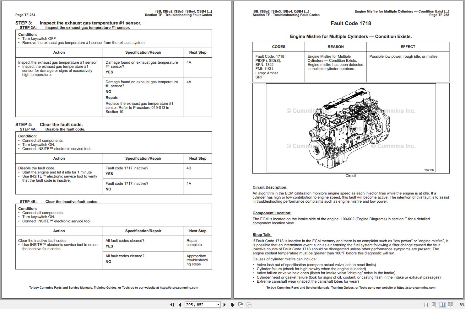 Cummins Engine ISB to QSL9 CM850 Troubleshooting Repair Manual 4021416 2023 (4)