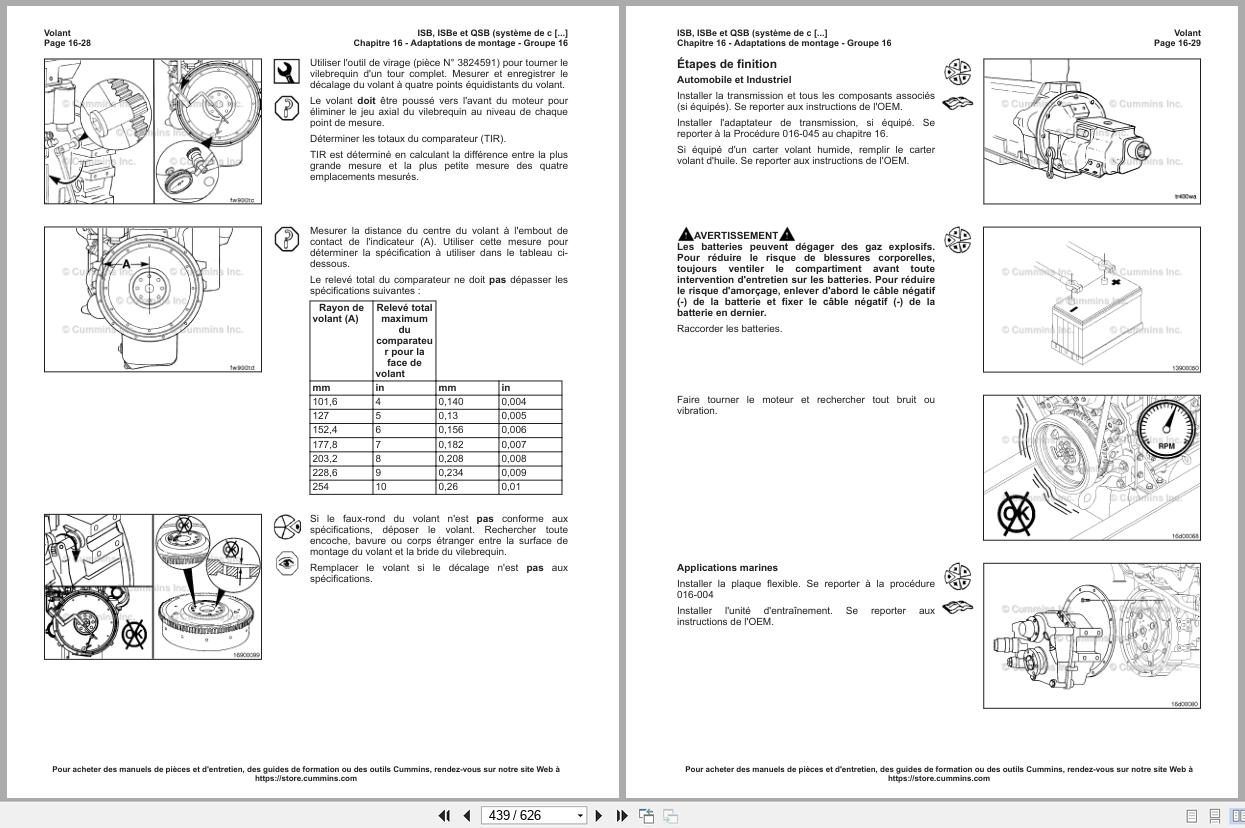 Cummins Engine ISBe ISB QSB Maintenance Manual 4960421 2024 VOL3 FR (3)