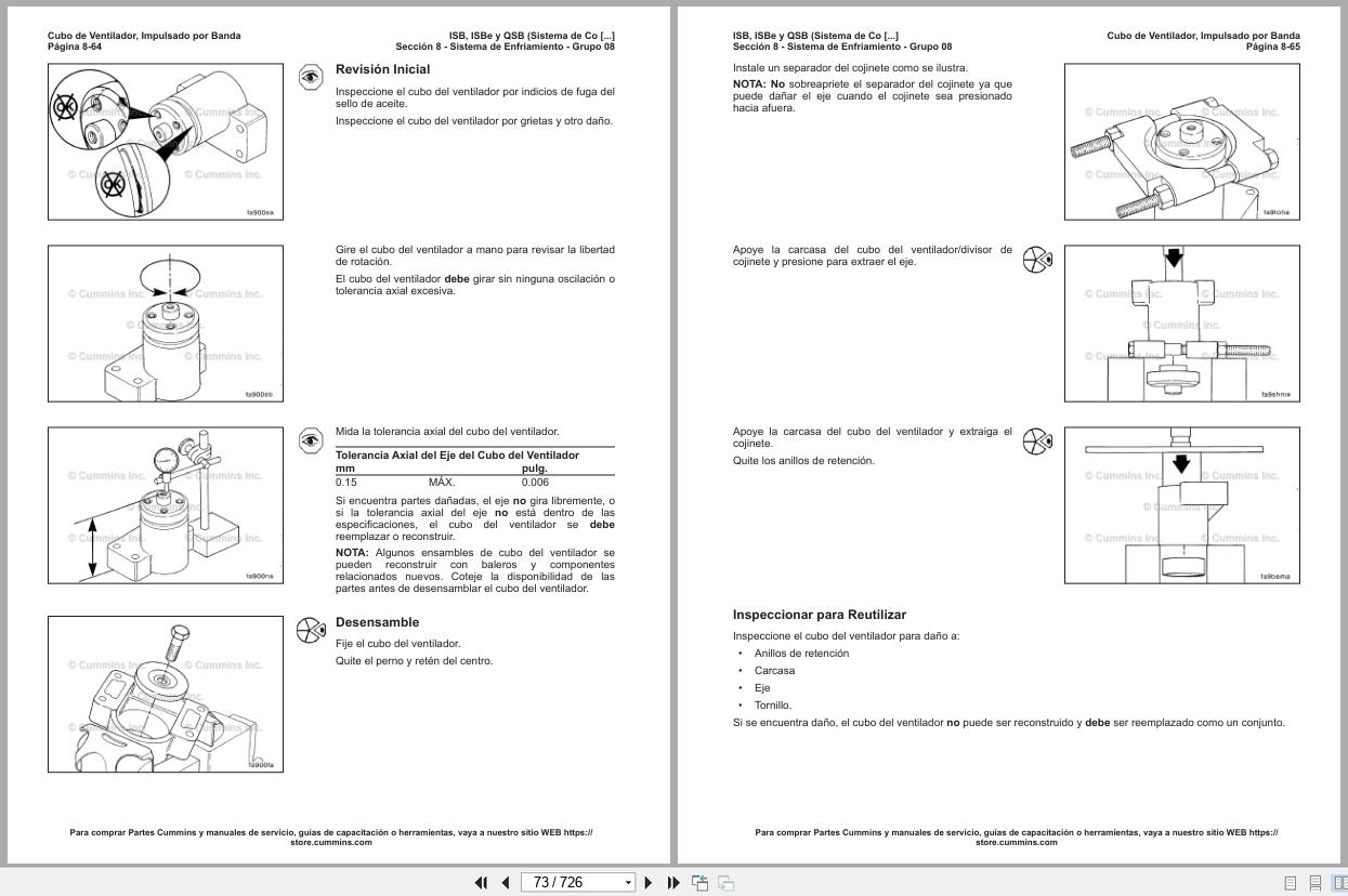 Cummins Engine ISBe ISB QSB Service Manual 4017874 2024 VOL3 ES (2)