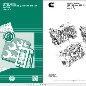 Cummins Engine ISBe ISB QSB Service Manual 4021271 2024 (1)