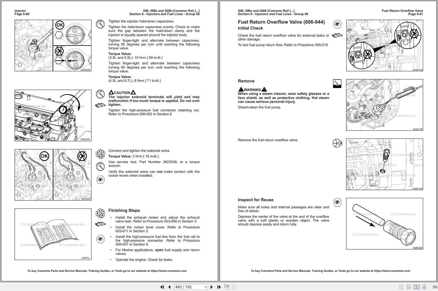 Cummins Engine ISBe ISB QSB Service Manual 4021271 2024 (4)