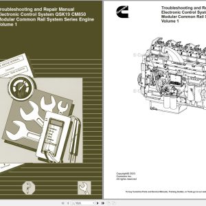 Cummins Engine QSK19 CM850 Troubleshooting Repair Manual 4021493 2023 (1)