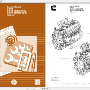 Cummins Engine QSK19 to QSK19 CM2150 MCRS Service Manual 4021592 2024 (1)