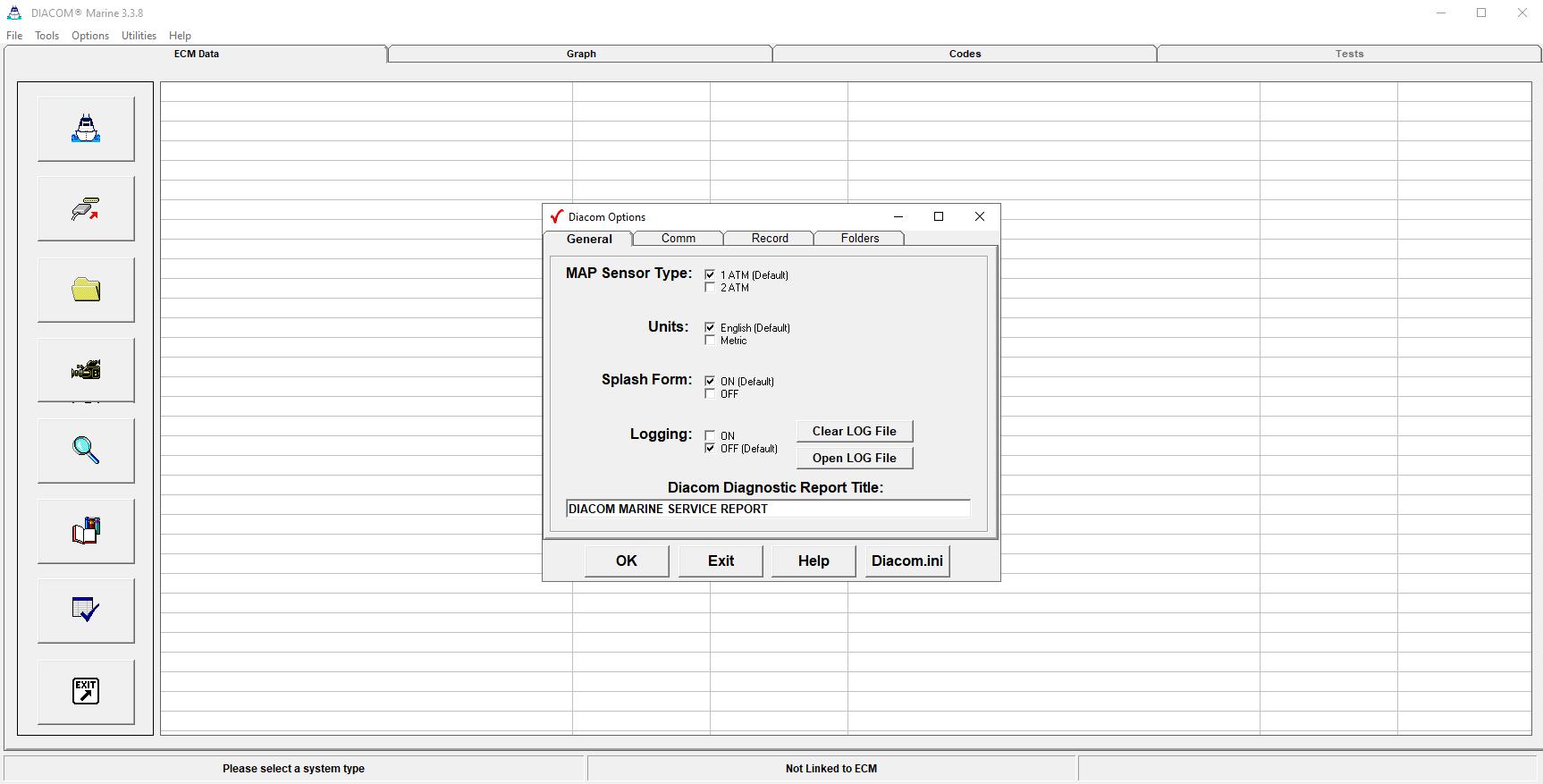 DIACOM Marine 3.3.8 2023 Diagnostic Software 2