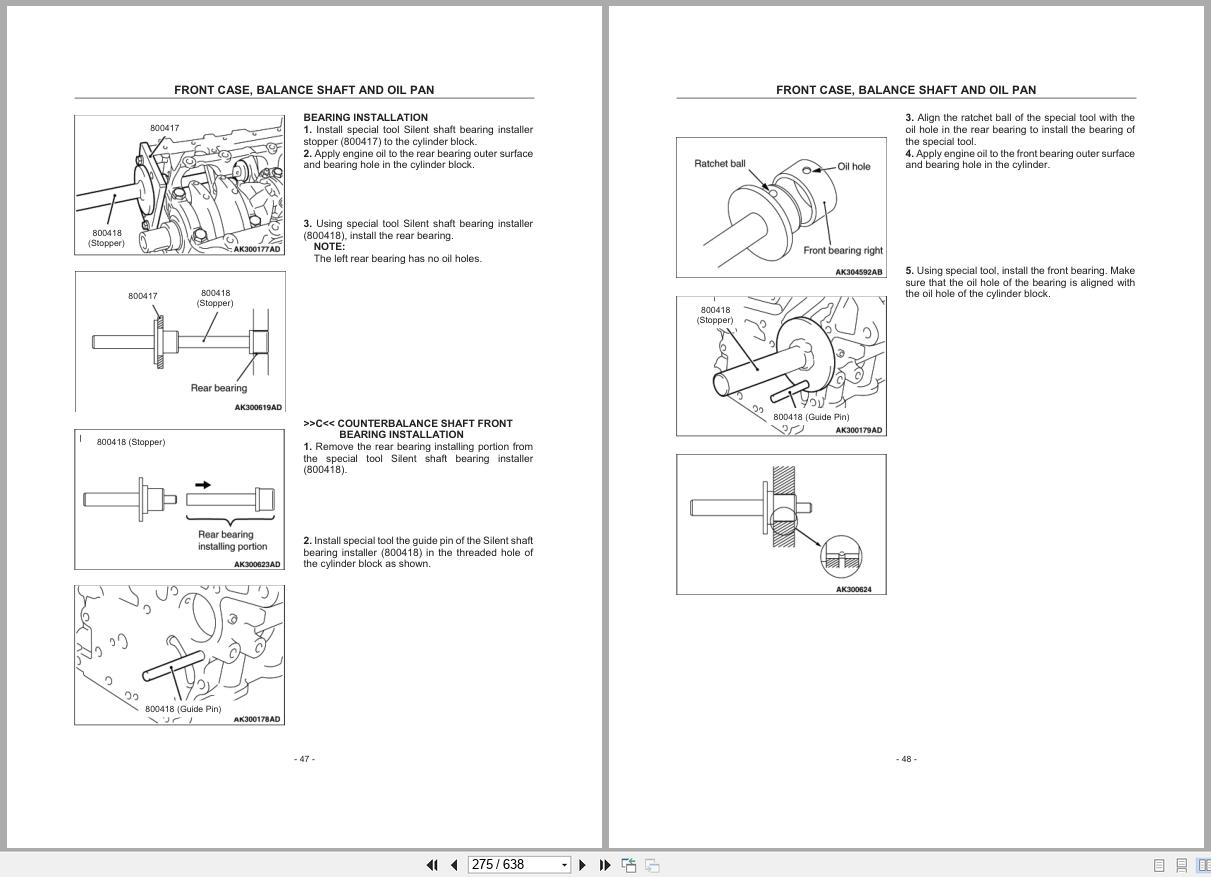 HELI Forklift H3C Series 2 3.5t CPYD20C M1H to CPQYD32C M1H Operation Maintenance Manual (2)