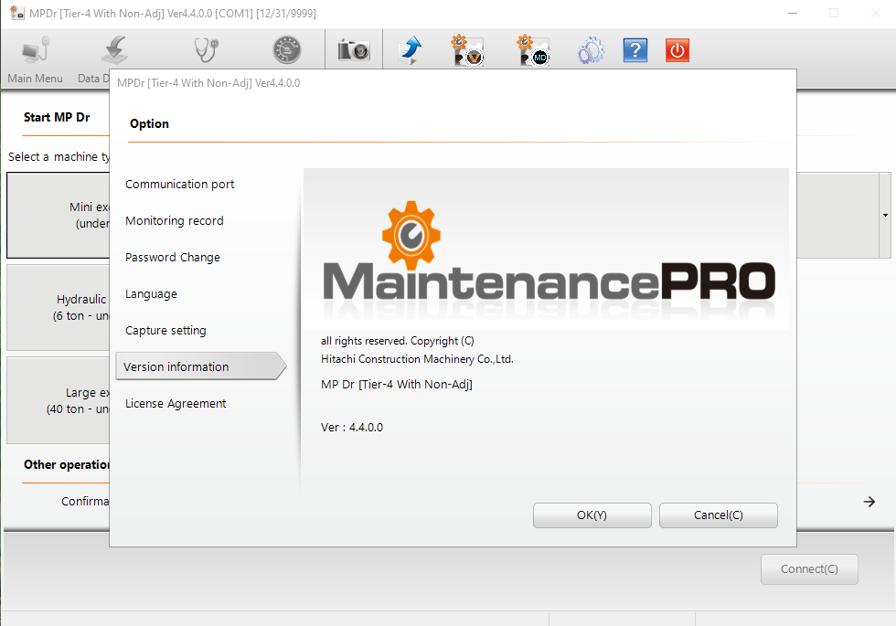 Hitachi MPDr Tier 4 NON Adjustment Function Ver 4.4.0.0 2