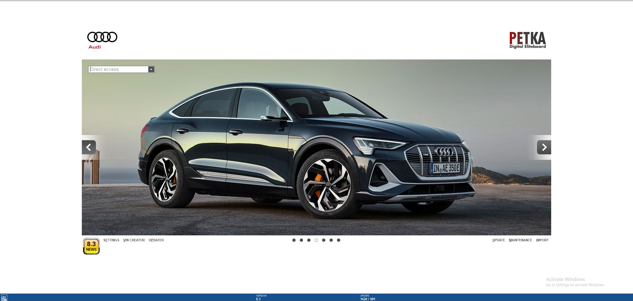 How To Fix Error Audi EPC 8.3 09.2025 1620 (1)