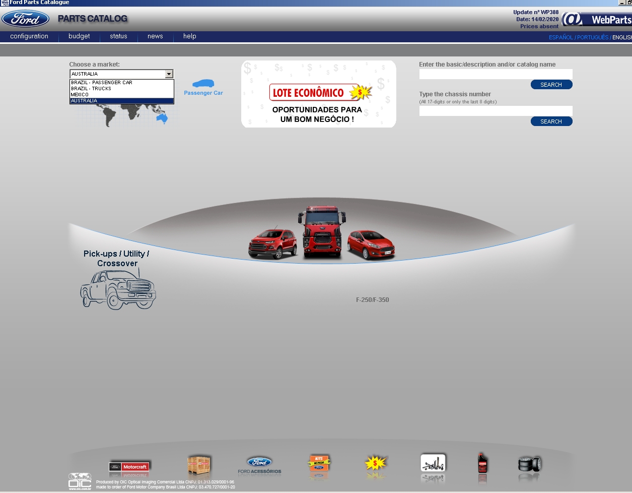 How To Fix Error Ford WebParts Latin America 02.2020 EPC (1)