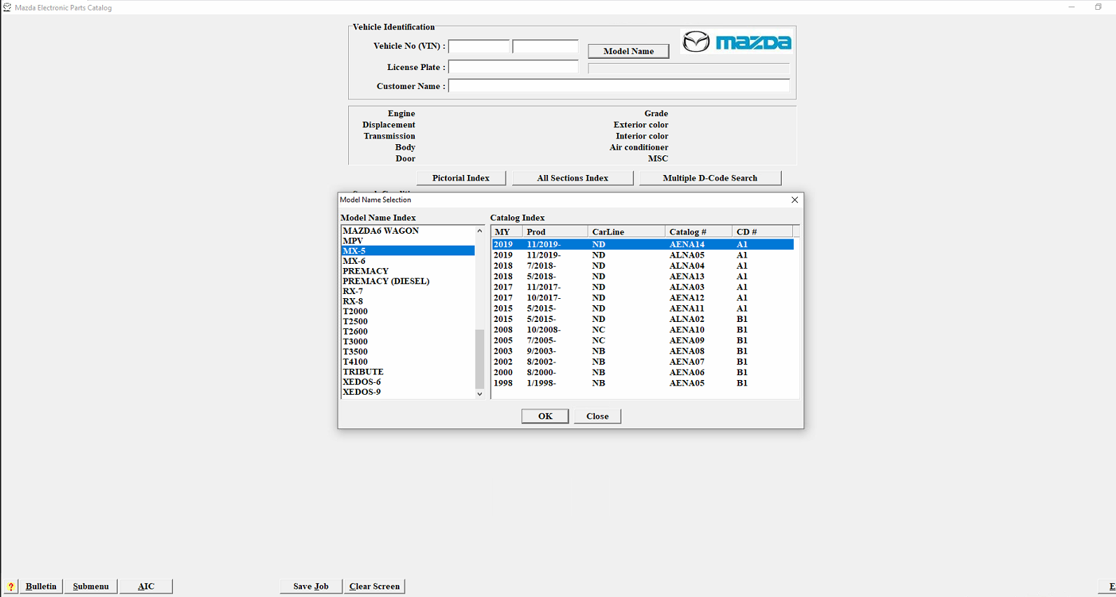 How To Fix Error Mazda Europe EPC 02.2020 (1)
