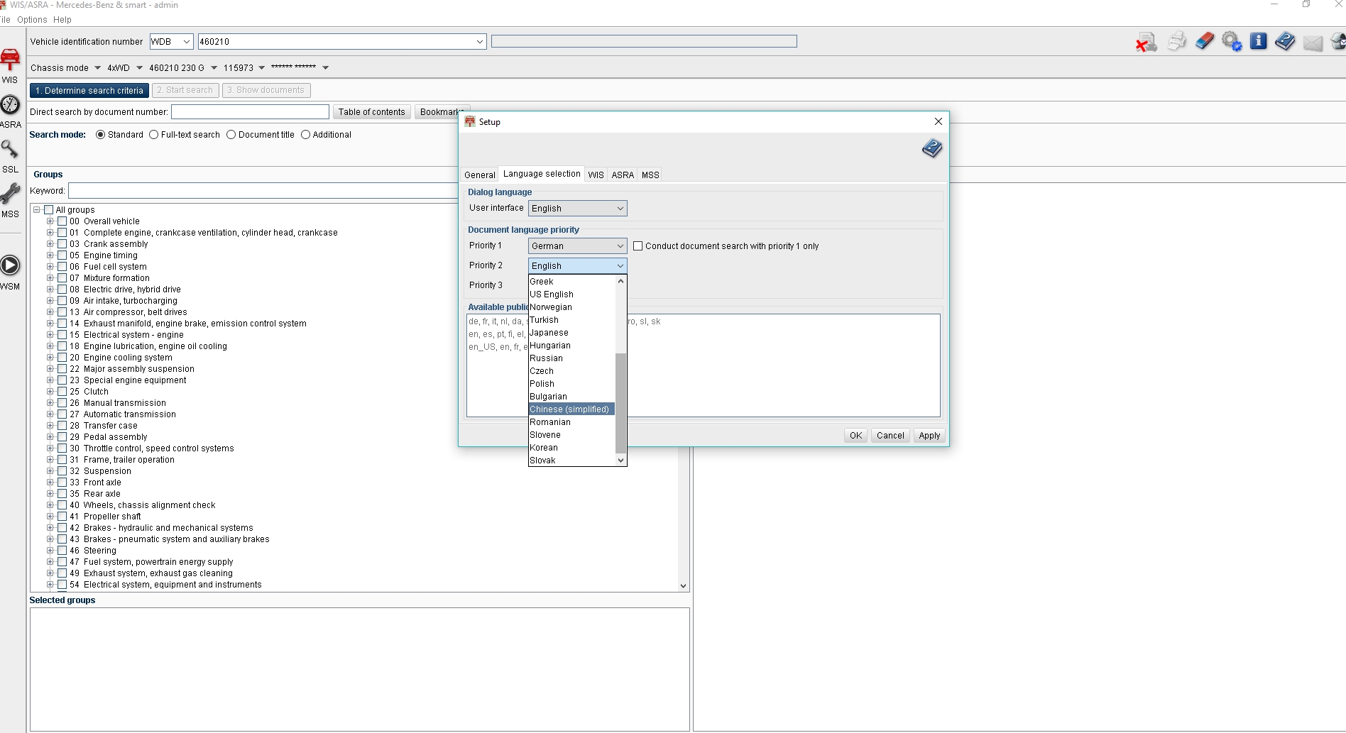 How To Fix Error Mercedes Benz EPC 11.2018 and WIS ASRA Service Information 10.2020 (1)
