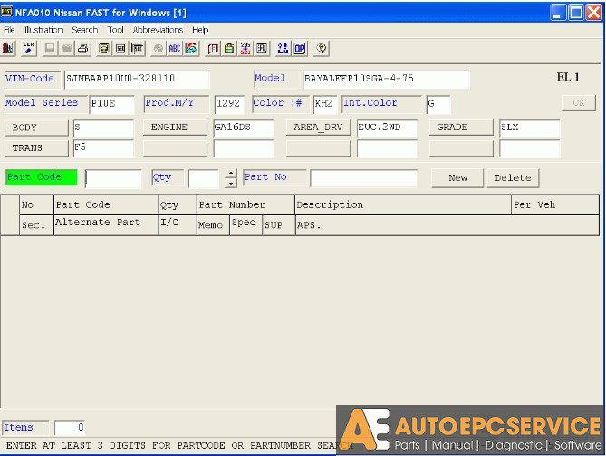 How To Fix Error Nissan & Infiniti Fast EPC 02.2019 (1)