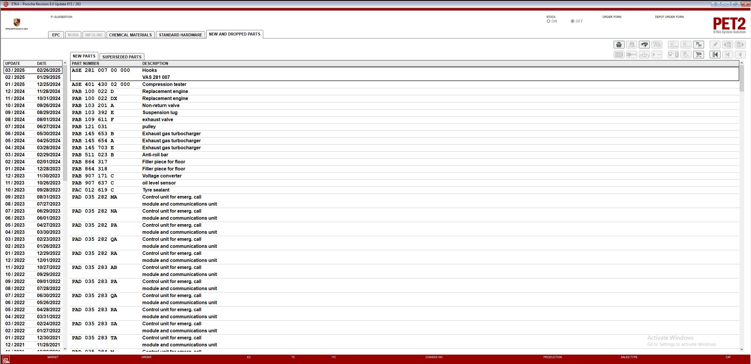 How To Fix Error Porsche EPC 8.0 05.2025 798 (2)