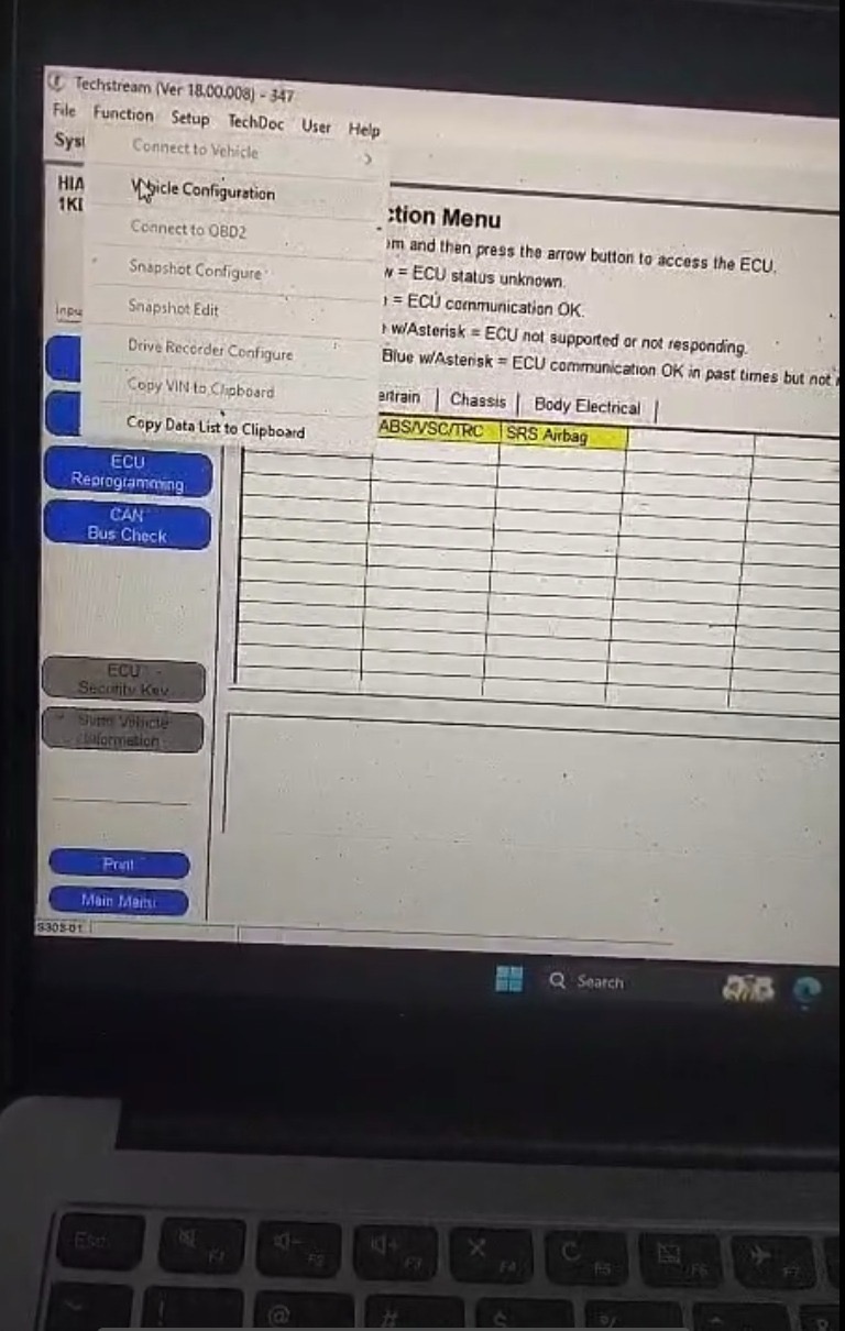 How To Fix Error Toyota Techstream Diagnostic Program (2)
