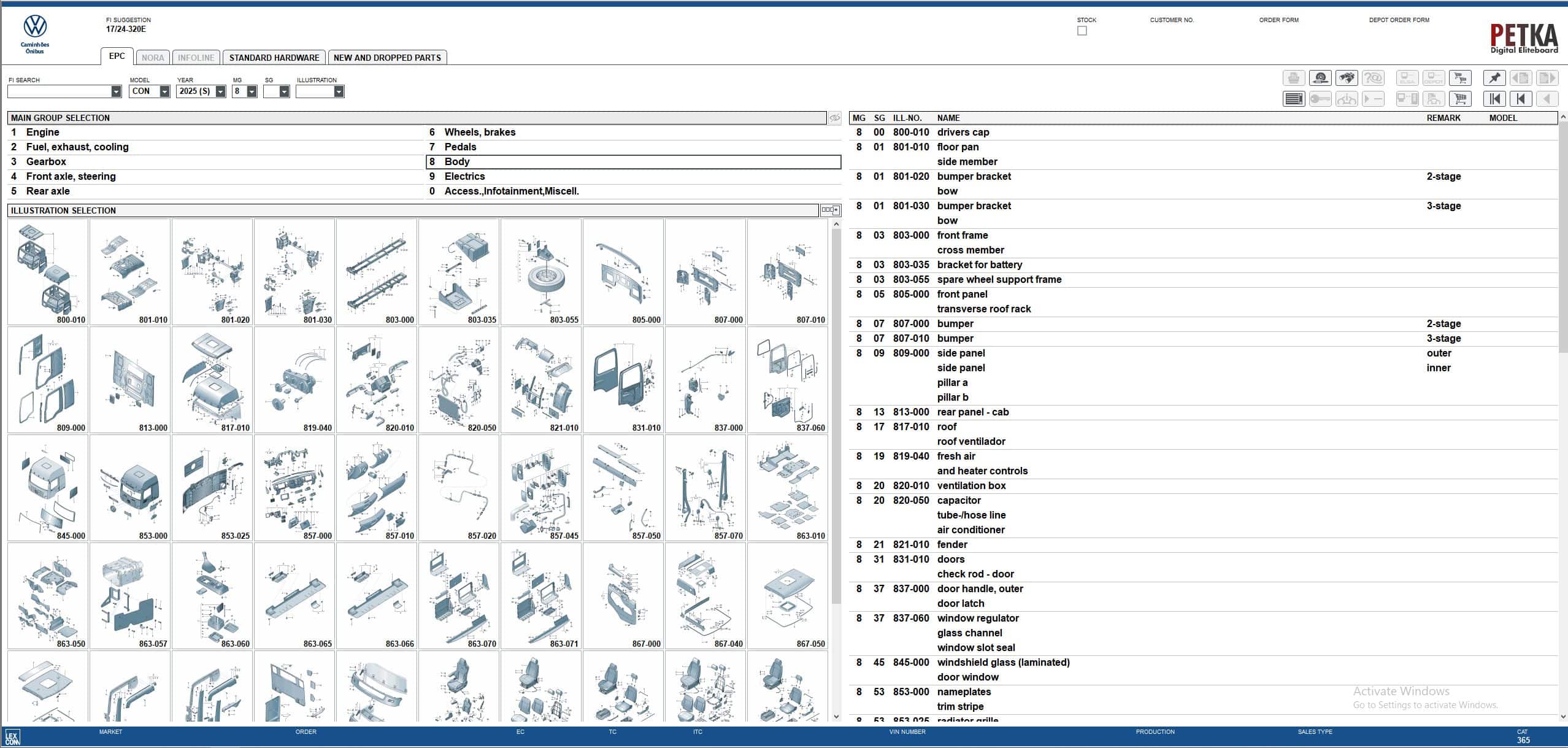 How To Fix Error Volkswagen Truck Bus EPC 8.3 06.2025 1607 (1)