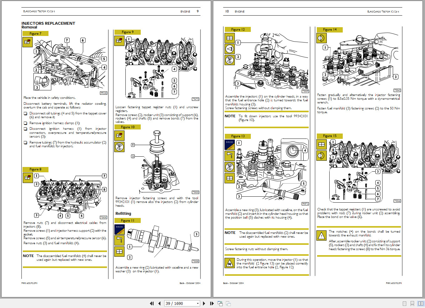 Iveco Eurocargo Tector 12 26t Repair Manual and Wiring Diagram 2