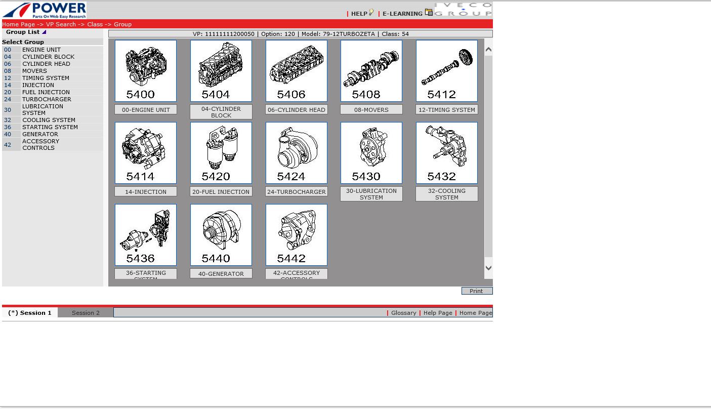 Iveco Power Trucks Bus EPC Q1.2026 Spare Parts Catalogue 4