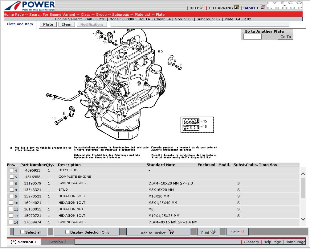 Iveco Power Trucks Bus EPC Q1.2026 Spare Parts Catalogue 5