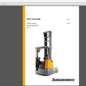 JUNGHEINRICH JETI ForkLift SH v4.37.18 EN18 08.2025 Service Information 5