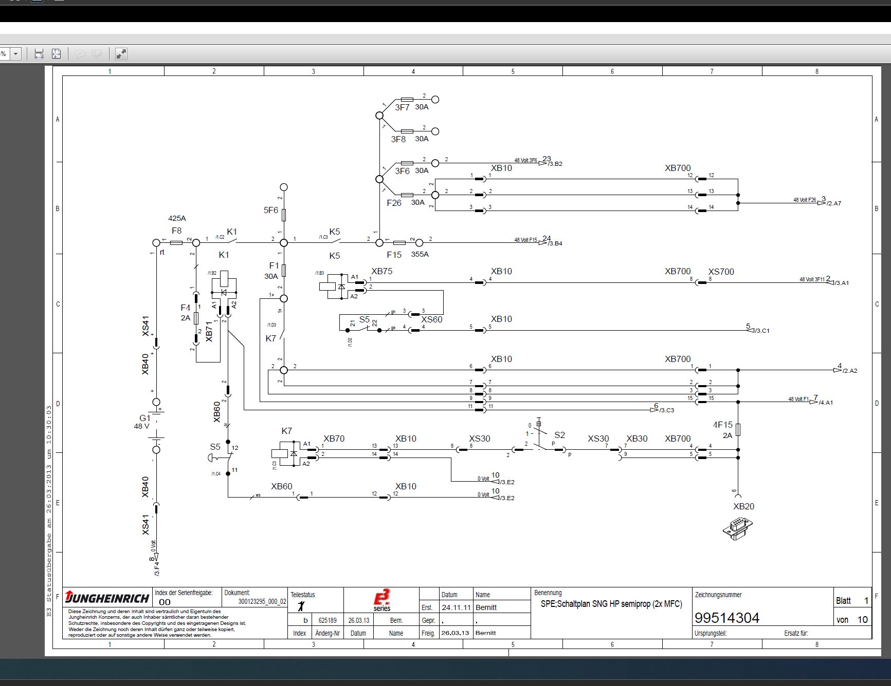 JUNGHEINRICH JETI ForkLift SH v4.37.18 FR18 08.2025 Service Manual Program 6