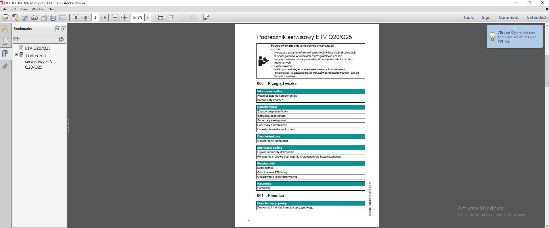 JUNGHEINRICH JETI SH v4.37 PL18 08.2025 Service Schematic Manual Program 6