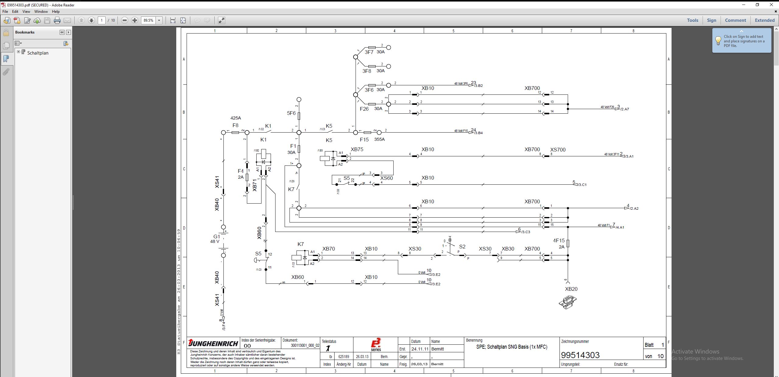 JUNGHEINRICH JETI SH v4.37 PT18 08.2025 Service Schematic Manual Program 7