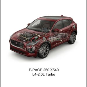 Jaguar E PACE 250 X540 2024 L4 2.0L Turbo Electrical Schematic 1