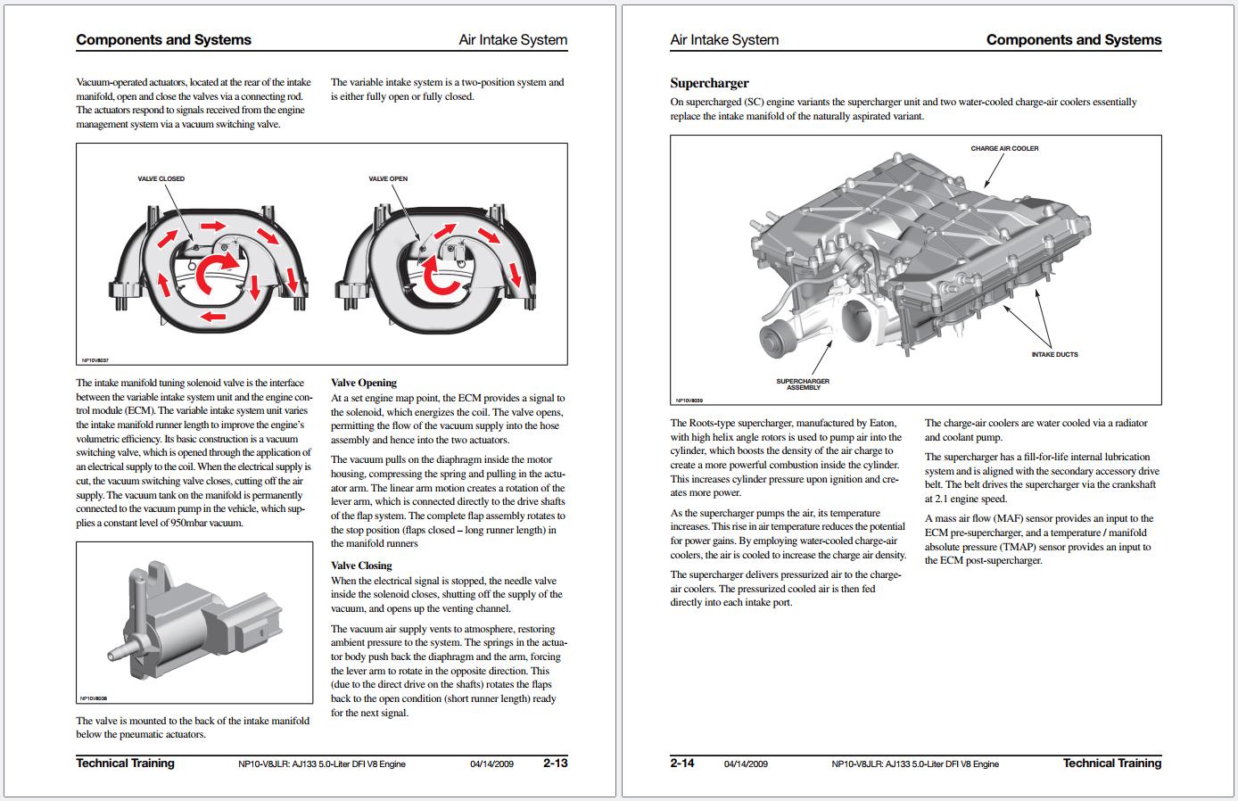 Jaguar NP10 V8JLR AJ133 5.0 Liter DFI V8 Engine Technical Training (3)