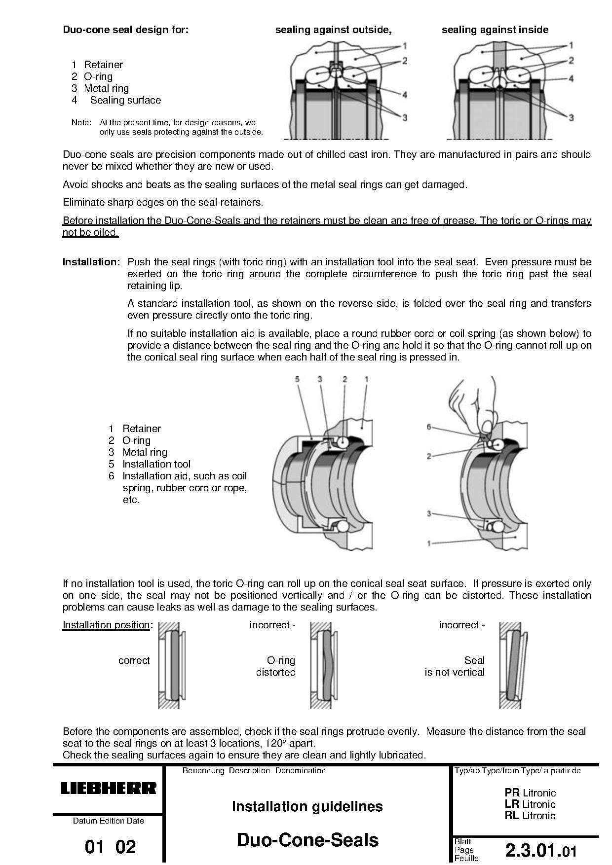 John Deere 1050C 950C Liebherr 742 752 Crawler Dozers Repair Manual TM1946 (3)
