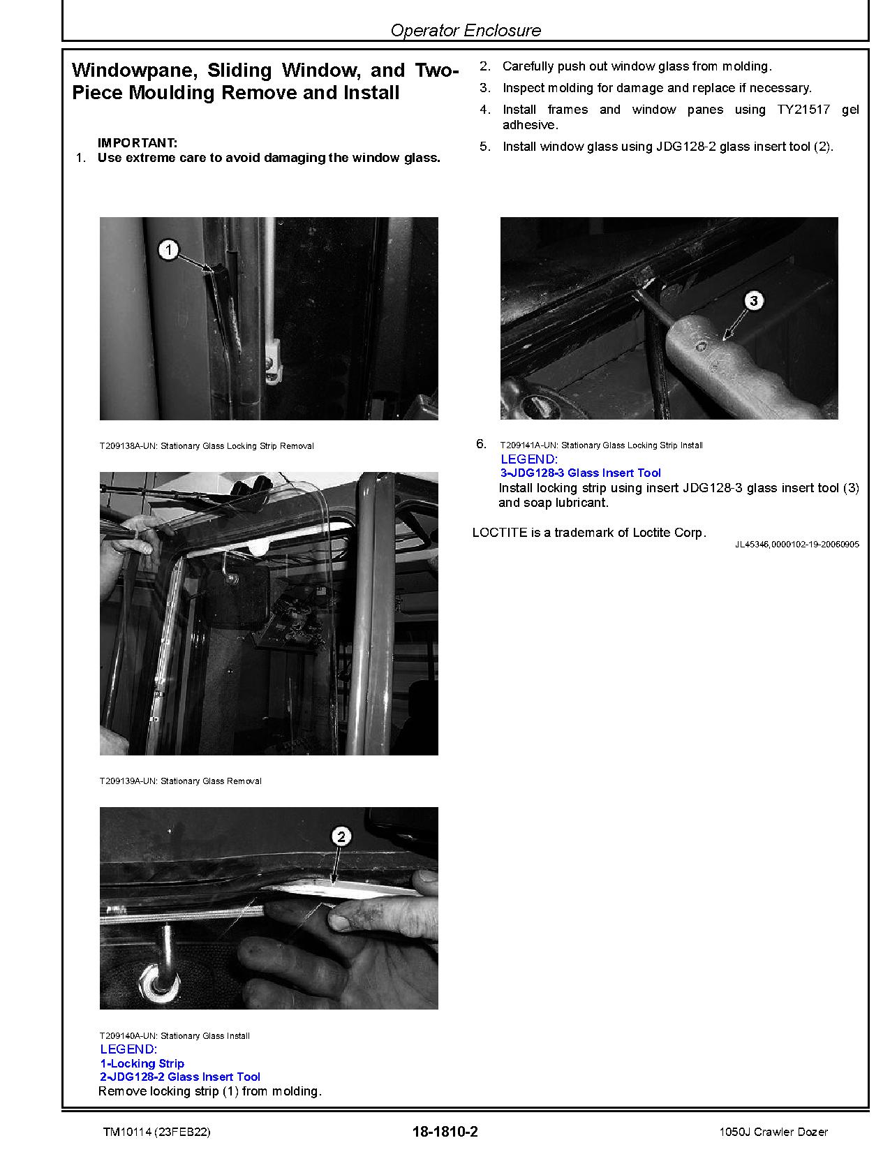 John Deere 1050J Crawler Dozers Repair Manual TM10114 (3)