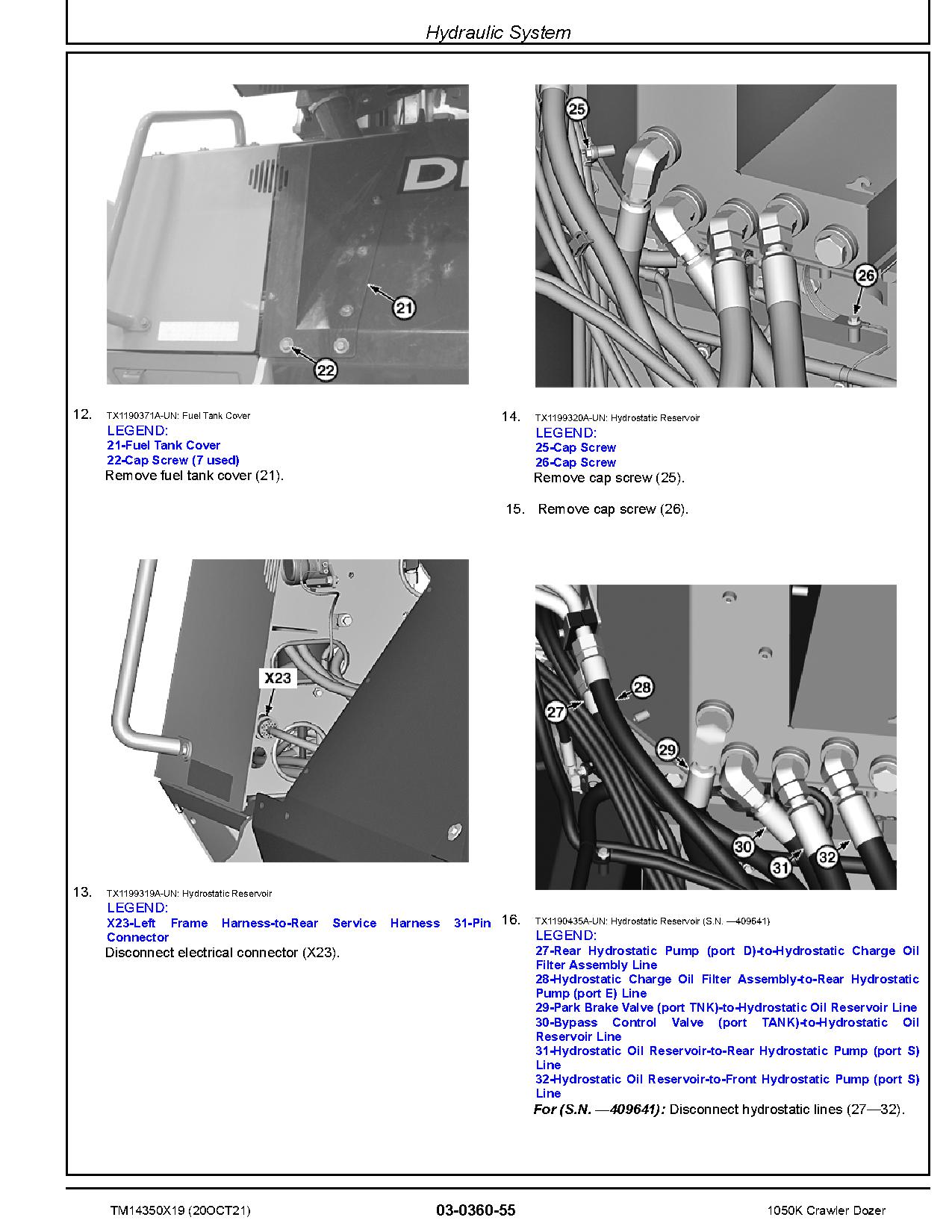 John Deere 1050K Crawler Dozers Repair Manual TM14350X19 (3)