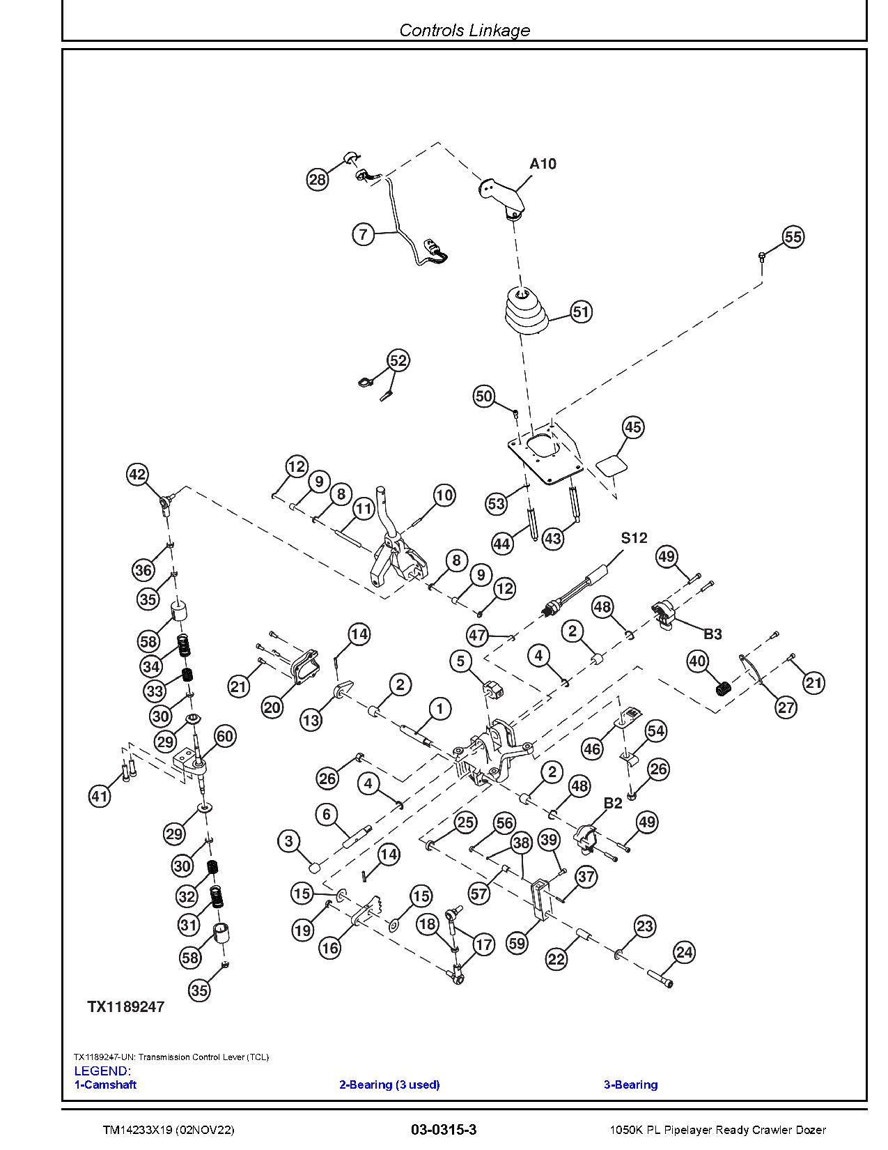 John Deere 1050K PL Pipelayer Ready Crawler Dozers Repair Manual TM14233X19 (3)