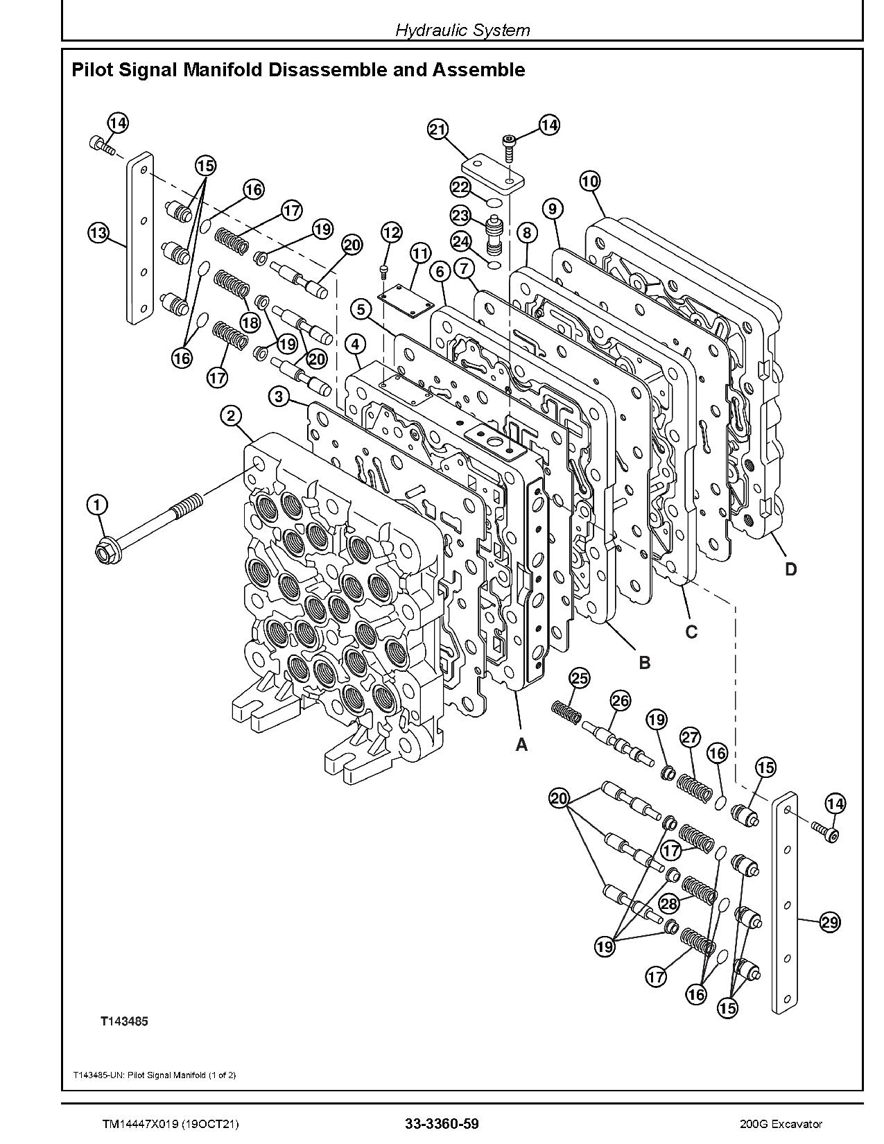 John Deere 200 G Tier Crawler Excavators Repair Manual TM14447X019 (4)