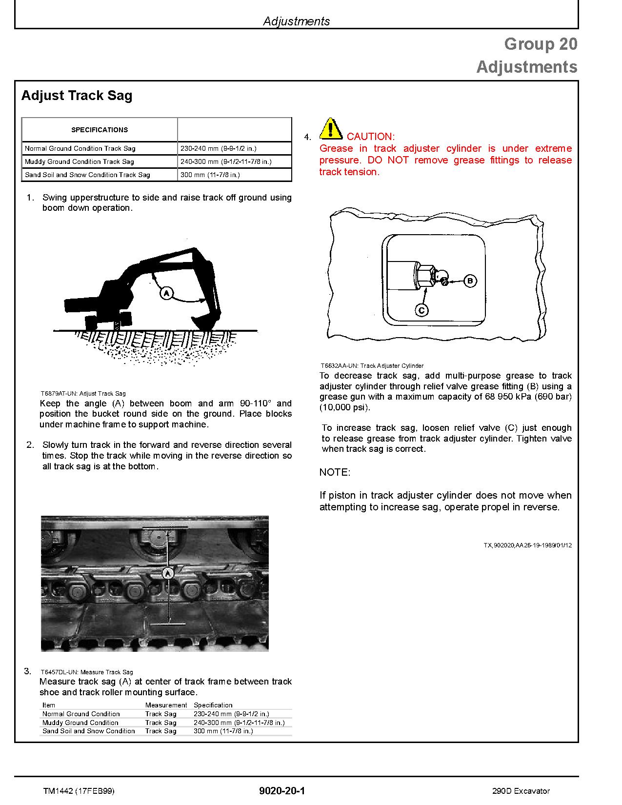 John Deere 290D Crawler Excavators Operation and Test Manual TM1442 (3)