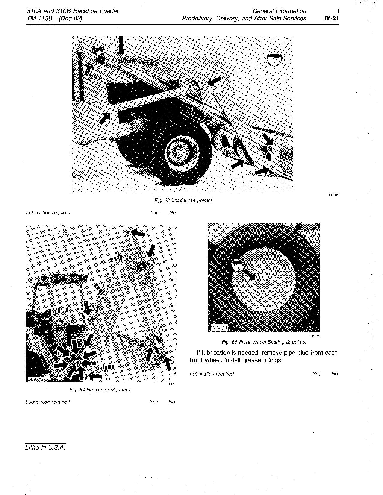 John Deere 310A 310B Backhoe Loaders Technical Manual TM1158 (2)