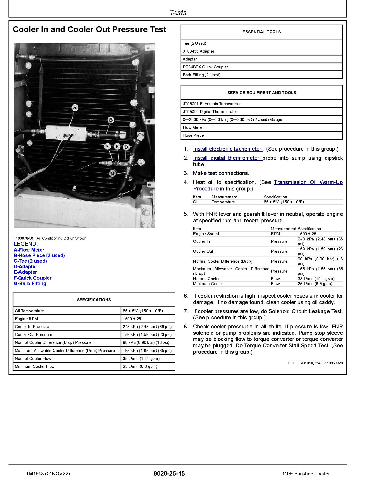 John Deere 310E Backhoe Loaders Operation and Test Manual TM1648 (3)
