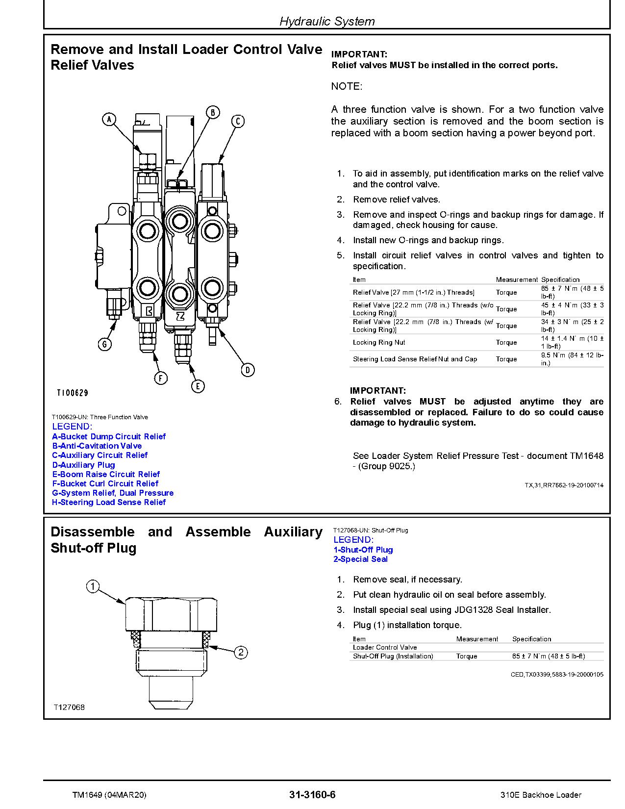 John Deere 310E Backhoe Loaders Repair Manual TM1649 (4)